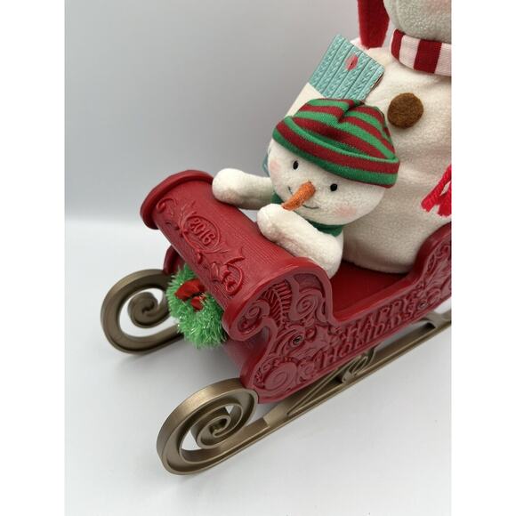 Hallmark Twinkling Sleigh Ride Jingle Pals Sound Lights & Motion 2016 Tags - Picture 4 of 8